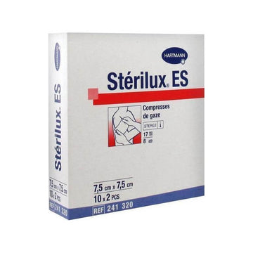 Hartmann Sterilux Αποστειρωμένες Γάζες 17X30cm 12Τεμ.